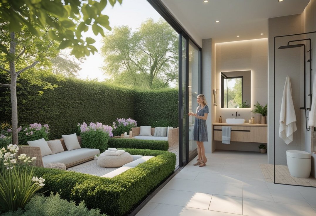 Sådan skaber du en harmonisk haveoase og et nyt badeværelse i Nordsjælland